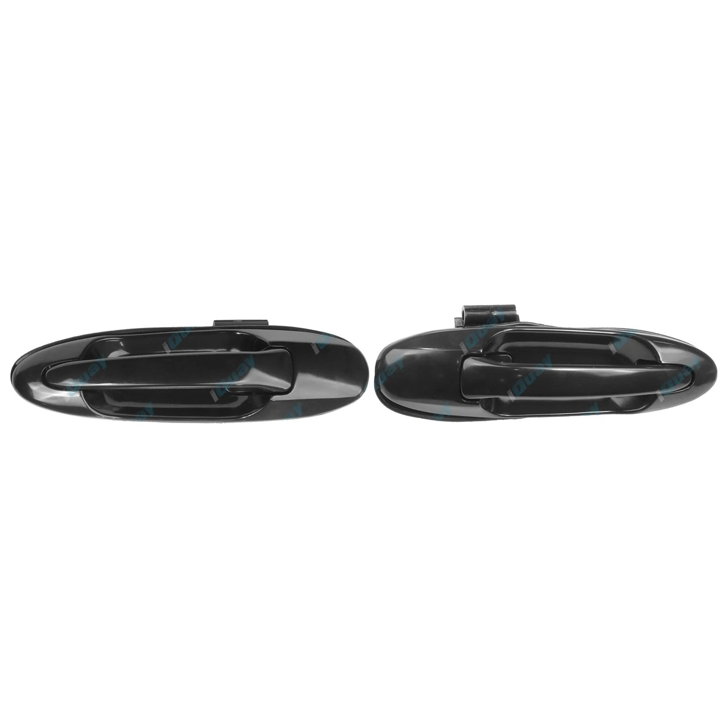 Black Rear Outer Door Handles for Toyota Landcruiser FZJ105 HDJ100 HZJ105 (1996-2007)