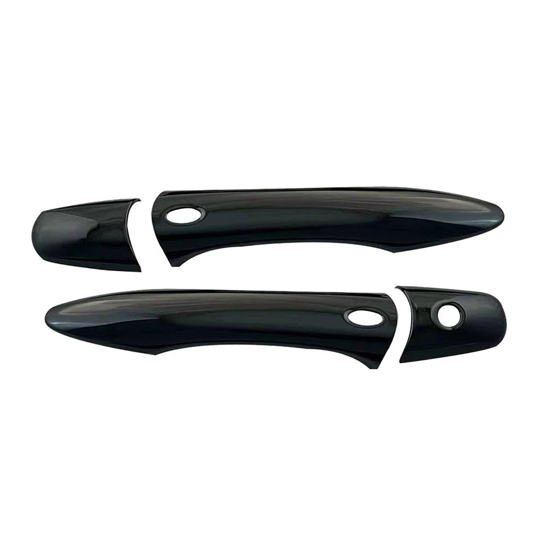 Gloss Black Door Handle Cover Trim for Infiniti QX60 QX70 QX80 (2008-2020)