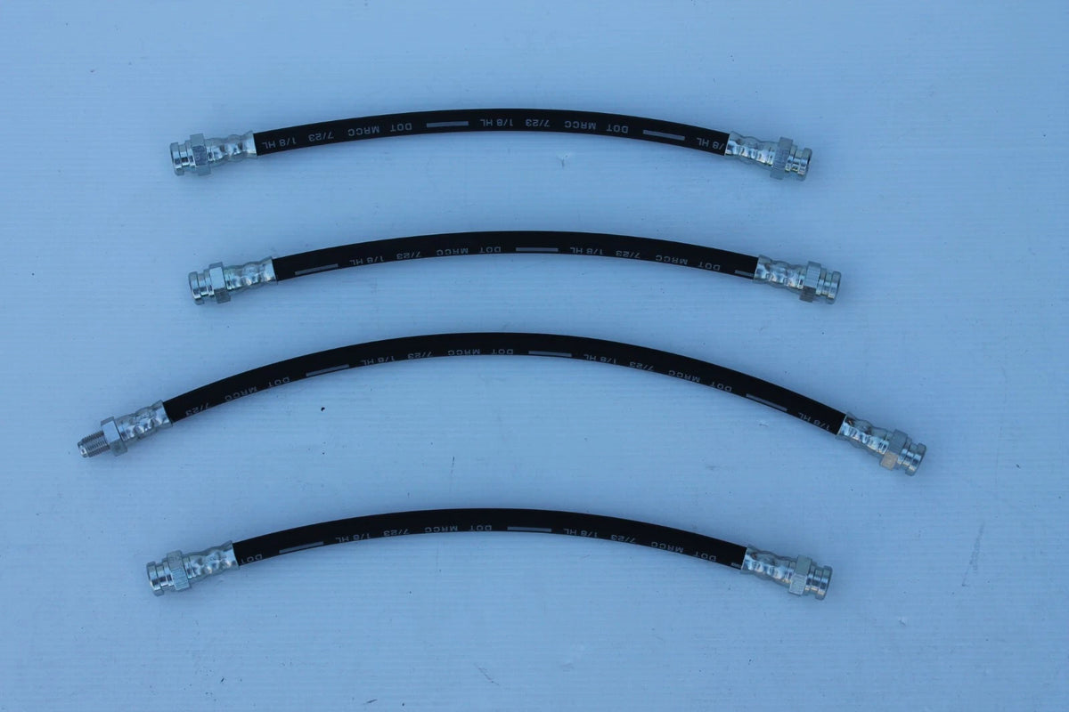 Front & Rear Brake Hose Set (4) for Datsun 240K (1973-1974)