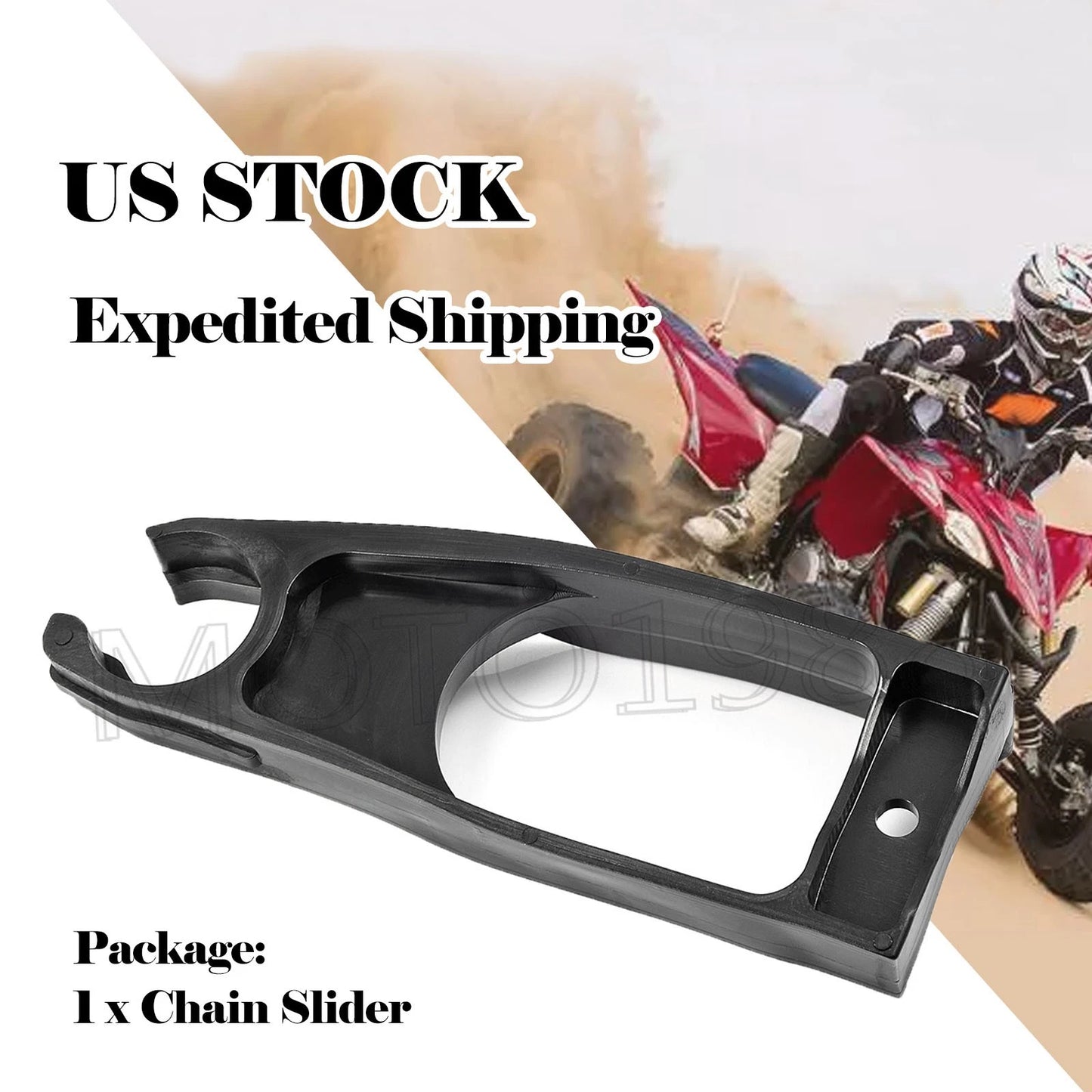 Seal Guard Rear Arm Chain Guide Slider for Yamaha Raptor 700R (2011–2021)