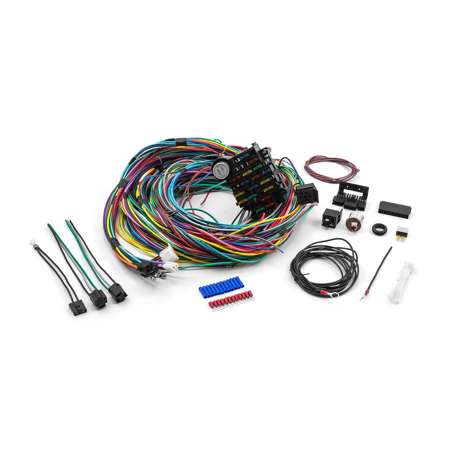21 Circuit Wiring Harness for Universal Street Rod Hot Rod Race Car