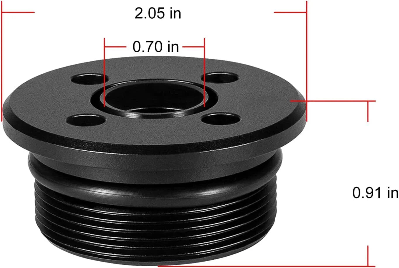 Trim End Cap with Seals for Suzuki 90-250HP Outboard Models (1990-2023)