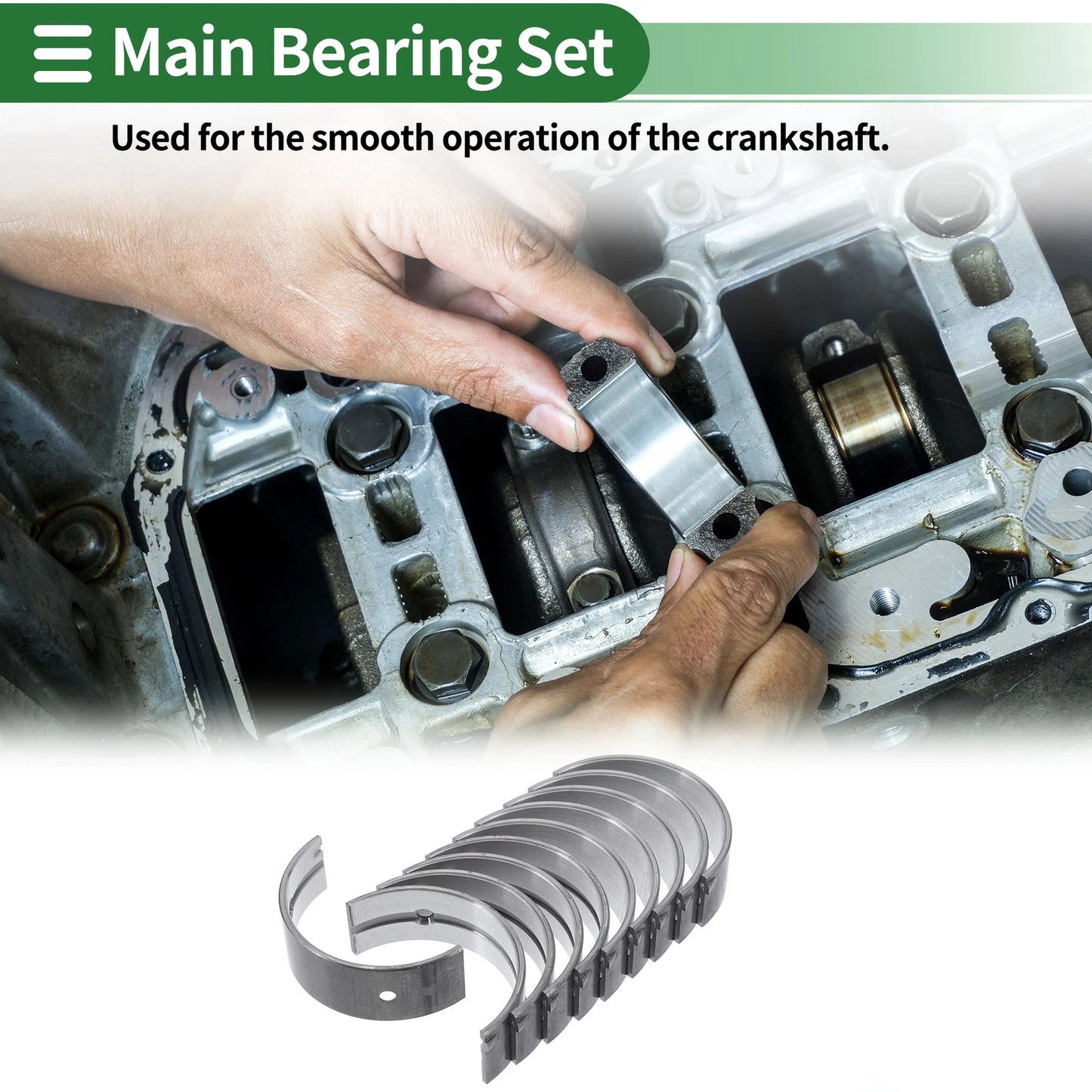 Main Bearing Set for Mitsubishi L300 (1991-2007)