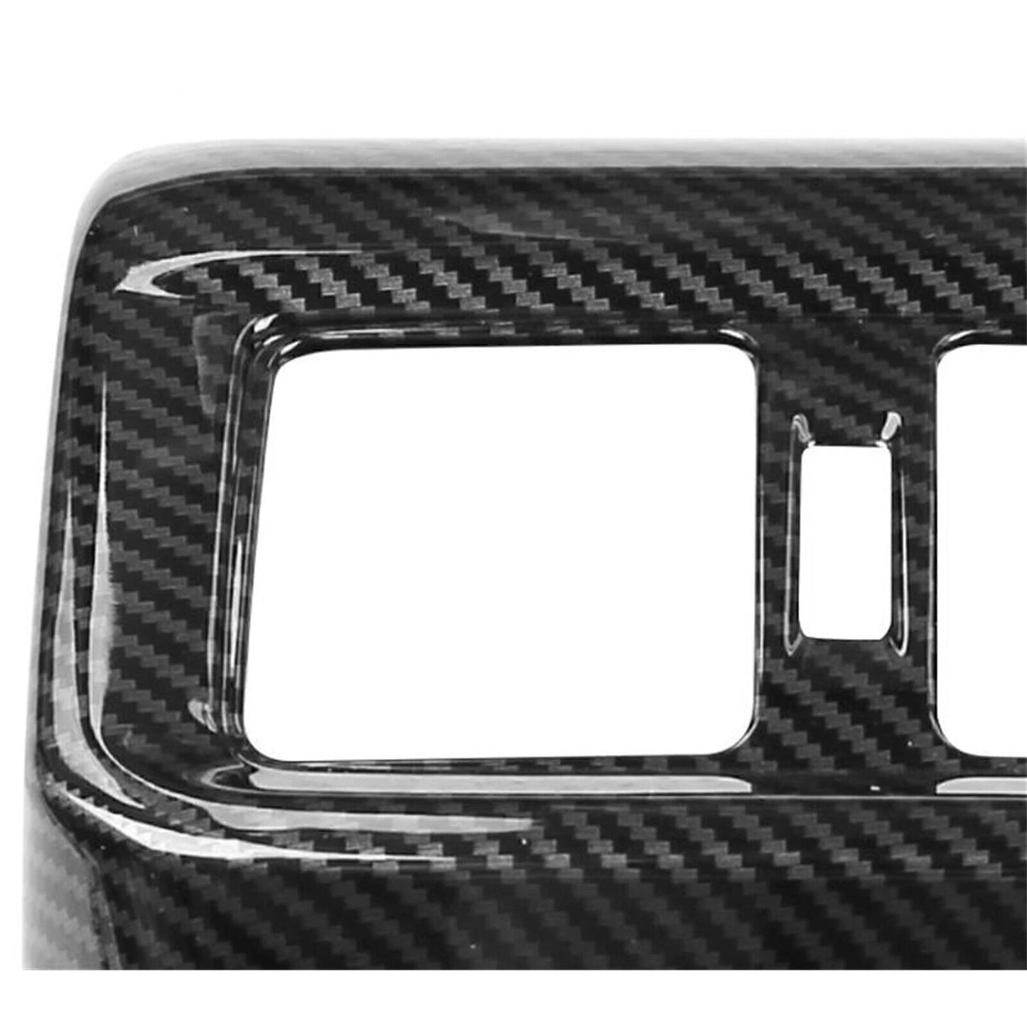 1pc Rear Seat Air Vent Trim for Toyota Rav4 (2019-2023) Carbon