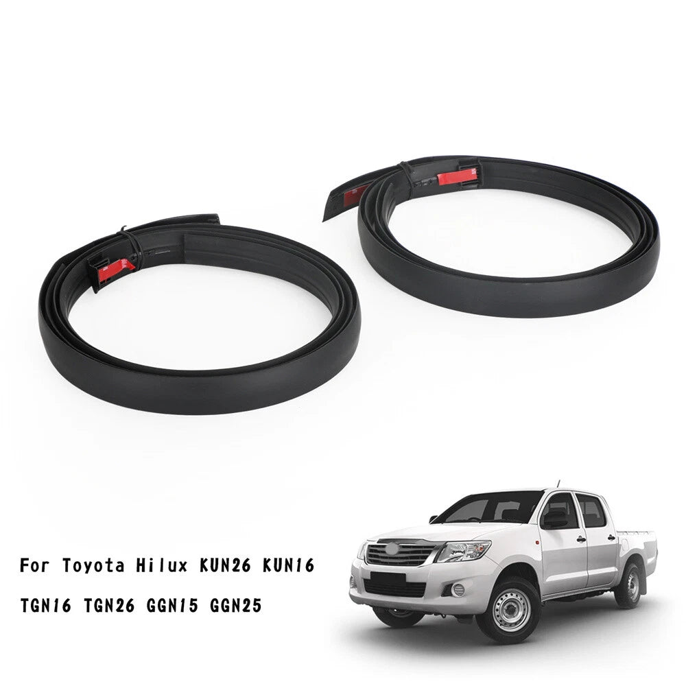 Dual Cab Roof Moulding Rubber Strip Set for 2005-2015 Toyota Hilux AU