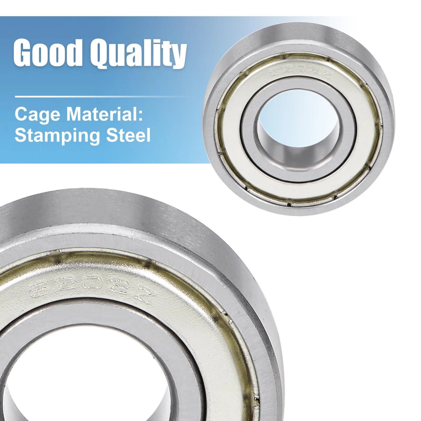 Deep Groove Ball Bearing 15x35x11mm Sealed Chrome Steel Z2 Bearing 5pcs