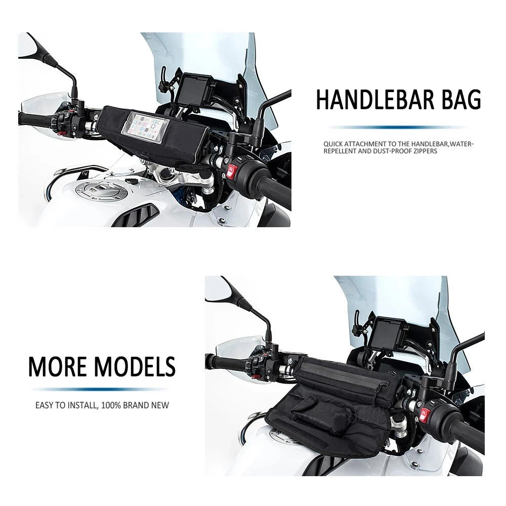 Waterproof Motorcycle Handlebar Travel Bag for BMW