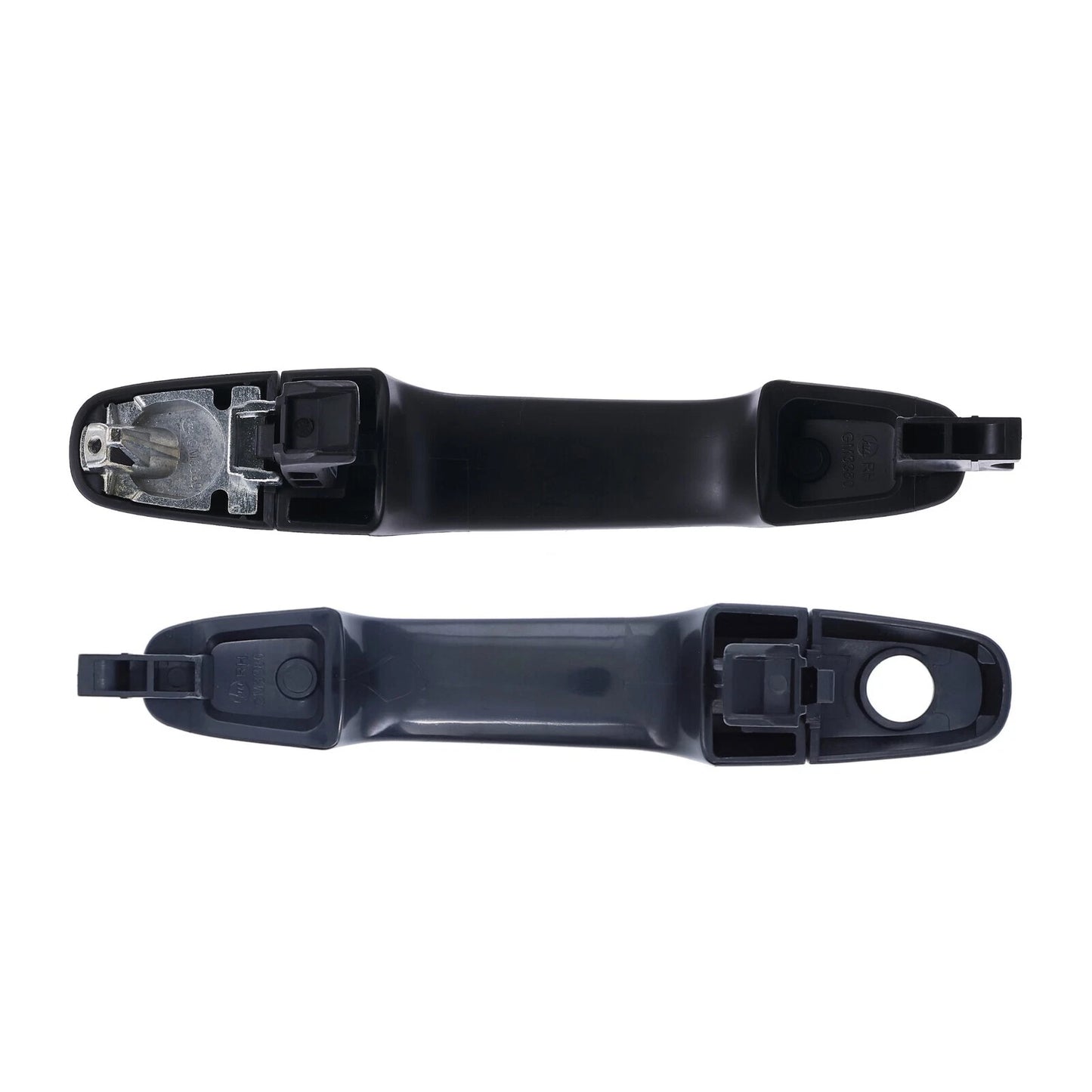 2 x Front Left & Right Outer Door Handles Black for Holden Commodore VE