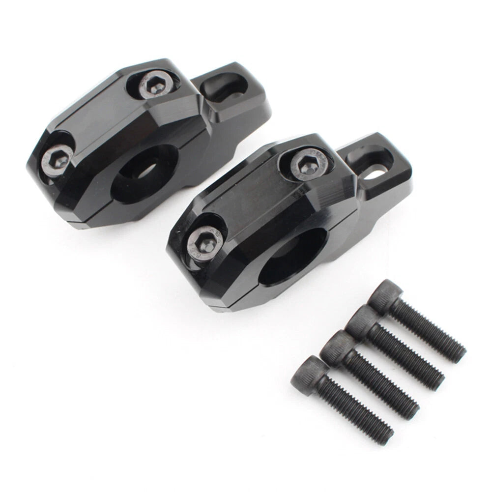 Black Handlebar Riser Clamp for Kawasaki Z900C Z900RS (2017-2024)