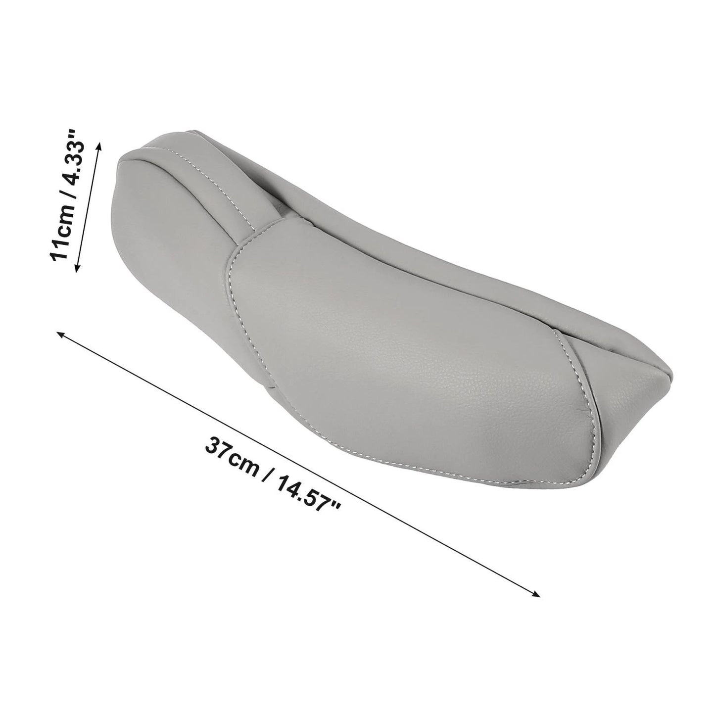 Gray Front Seat Armrest Covers for Honda CR-V (2010-2011)