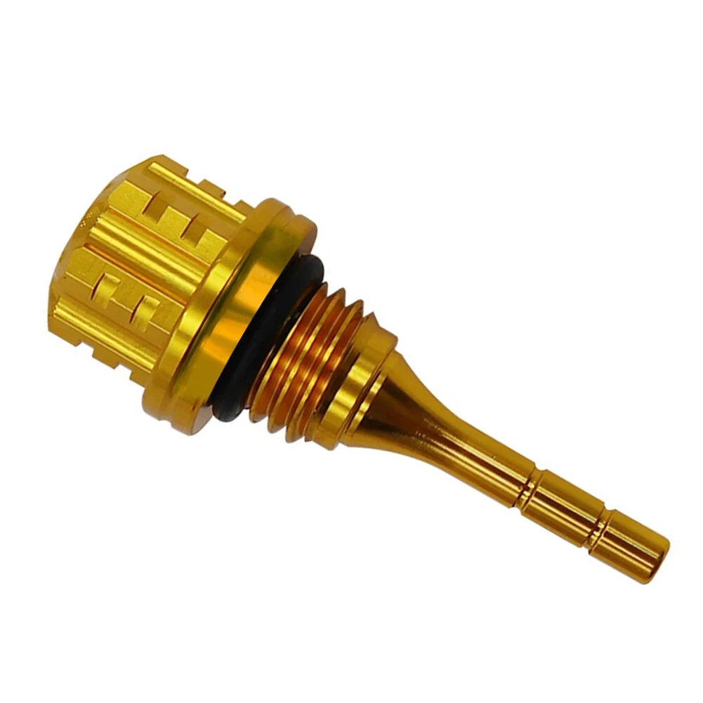 Gold Oil Level Gauge Dipstick Plug for GY6 BWS 125CC