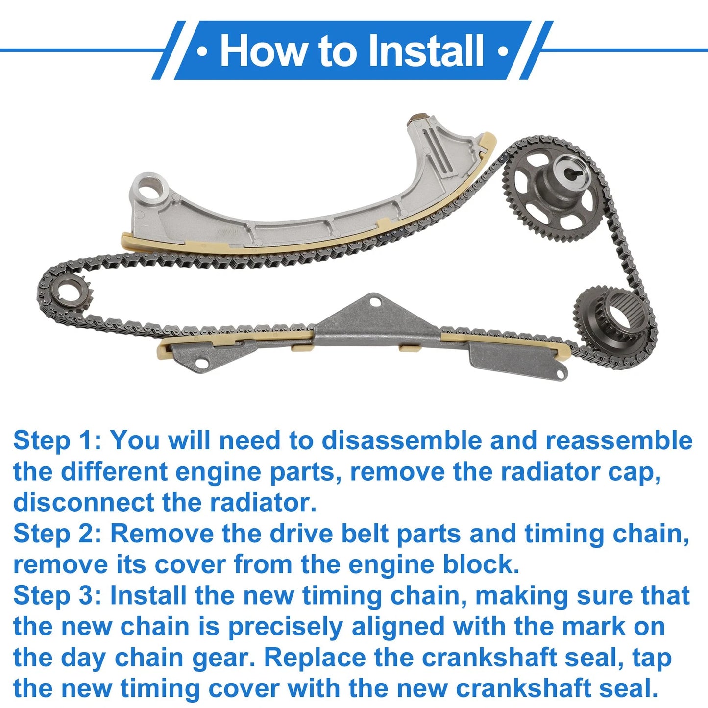 Timing Chain Kit for Honda CR-V Accord (2015-2017)