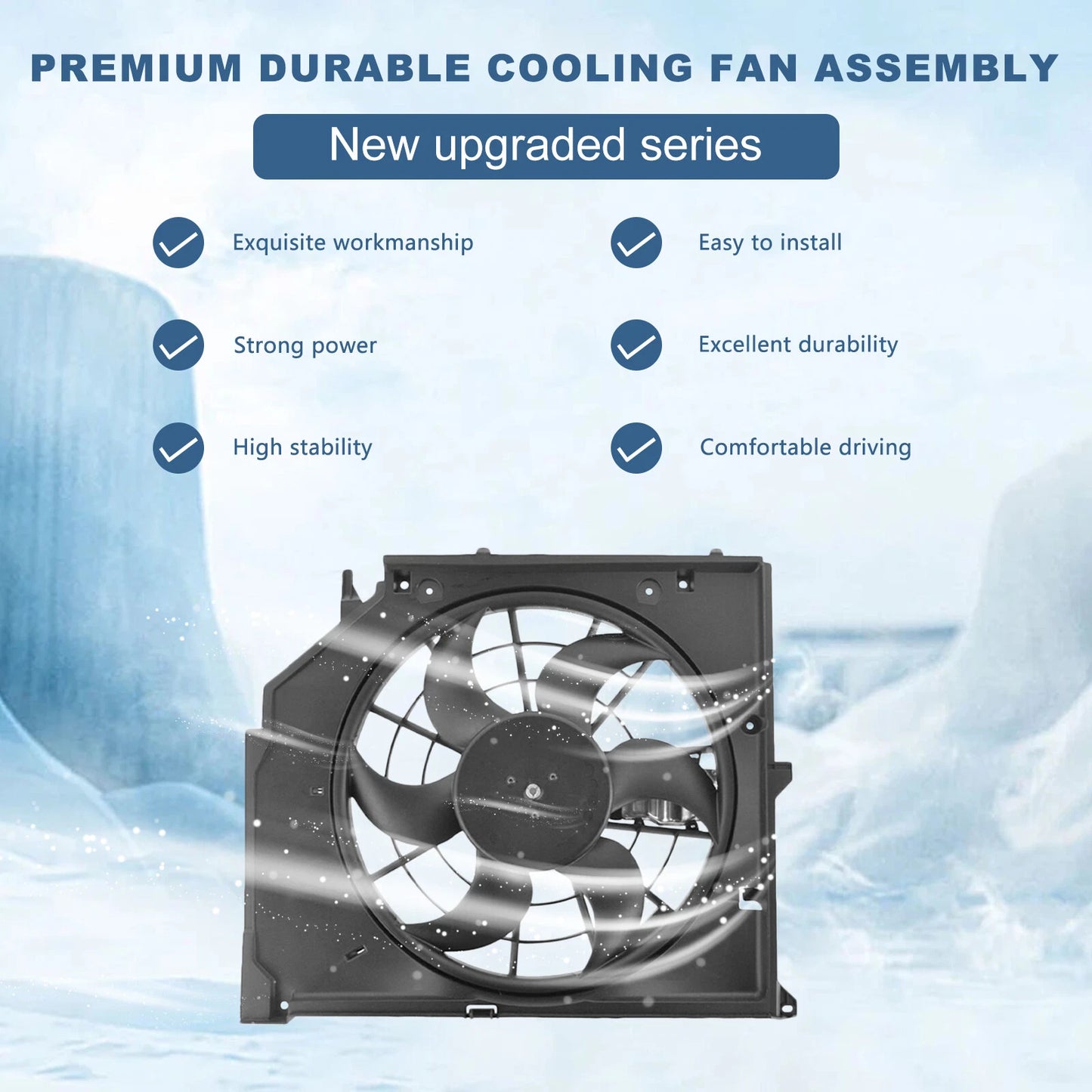 Thermo Fan for BMW E46 3 Series 318i 320i 323i 325i 328i 330i (2000-2006)