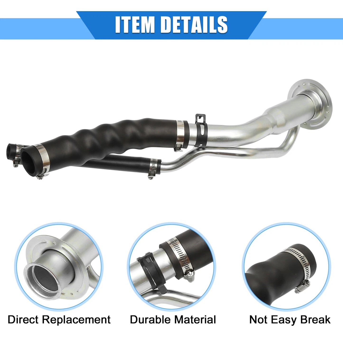 Fuel Filler Neck Hose for Ford E-150 Econoline (2000-2005)