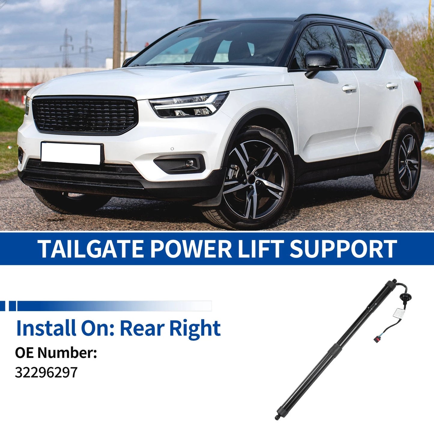 Rear Right Tailgate Lift Support for Volvo XC40 (2020-2025)