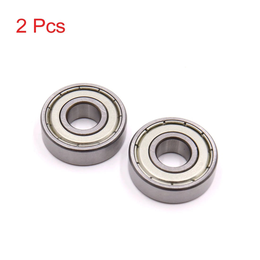 2Pcs 6200Z Deep Groove Ball Bearing 32x12x10mm for Motorcycle