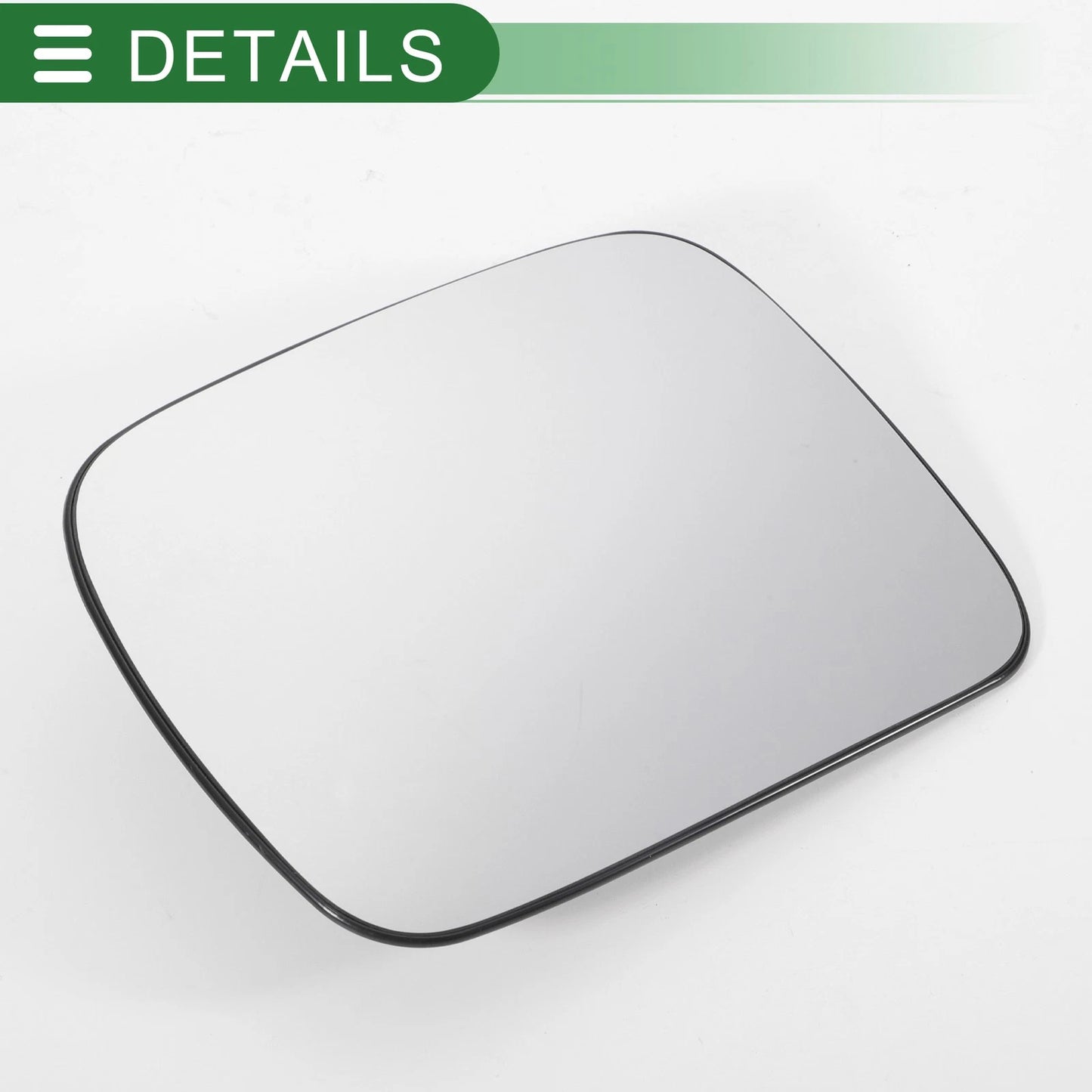 Left Side White Mirror Glass w/ Back Convex for Ford Maverick (2022-2023)