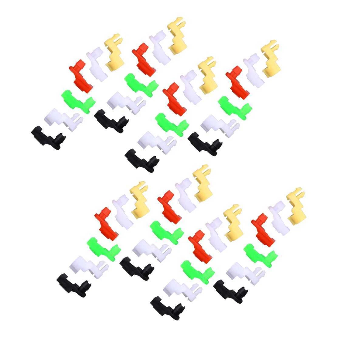 48pcs Door Lock Tailgate Handle Rod Clips for Toyota