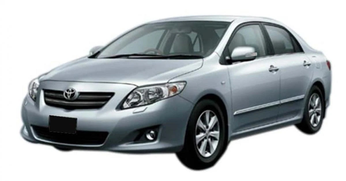 2 x Rear View Mirror Glass Lens for Toyota Corolla Altis (2009-2013)