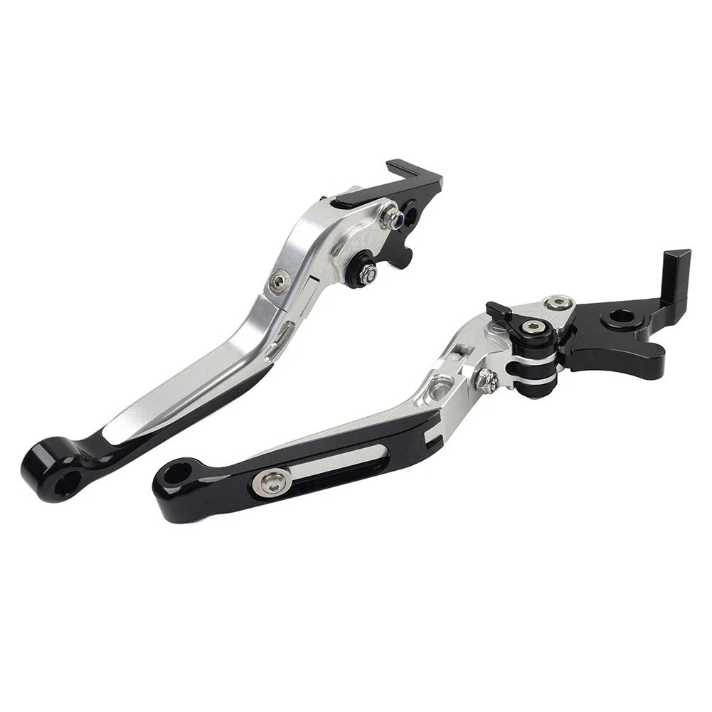 Folding Extendable Brake Clutch Levers for Kawasaki Z1000, ZX6R 2 x (2007-2018)