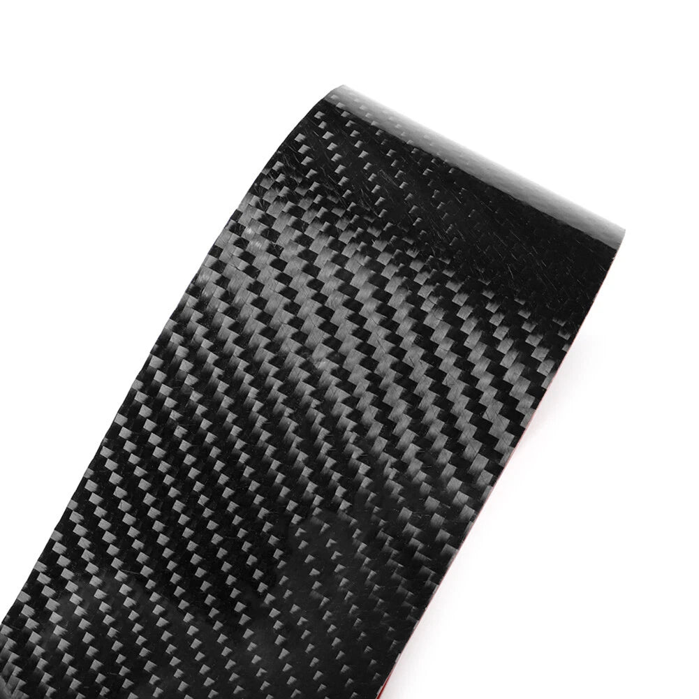 Carbon Fiber Black B-Pillars Cover Trim for VW Golf 8 (2021-2023)