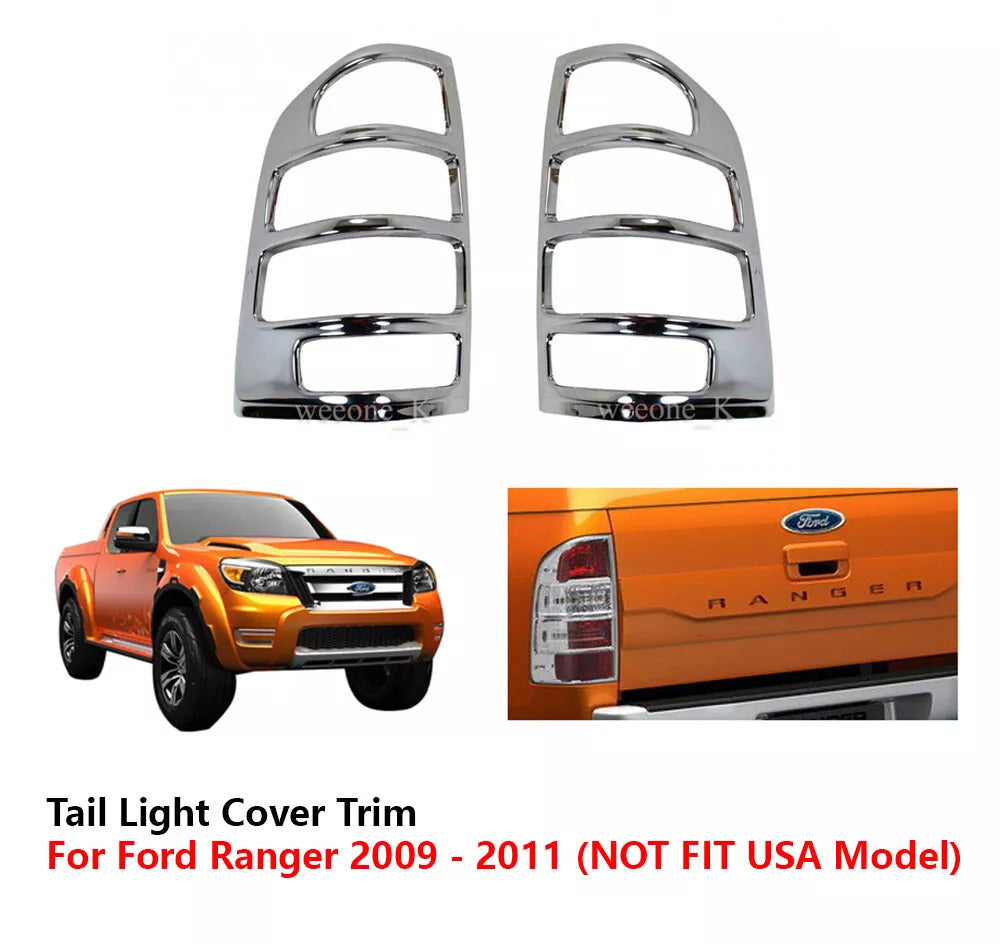 Tail Light Surround Cover Trim for Ford Ranger (2009-2011)