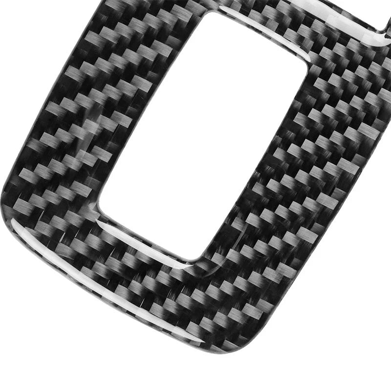 2 x Carbon Fiber Window Lifting Button Trim Covers for Dodge Challenger (2015-2020)