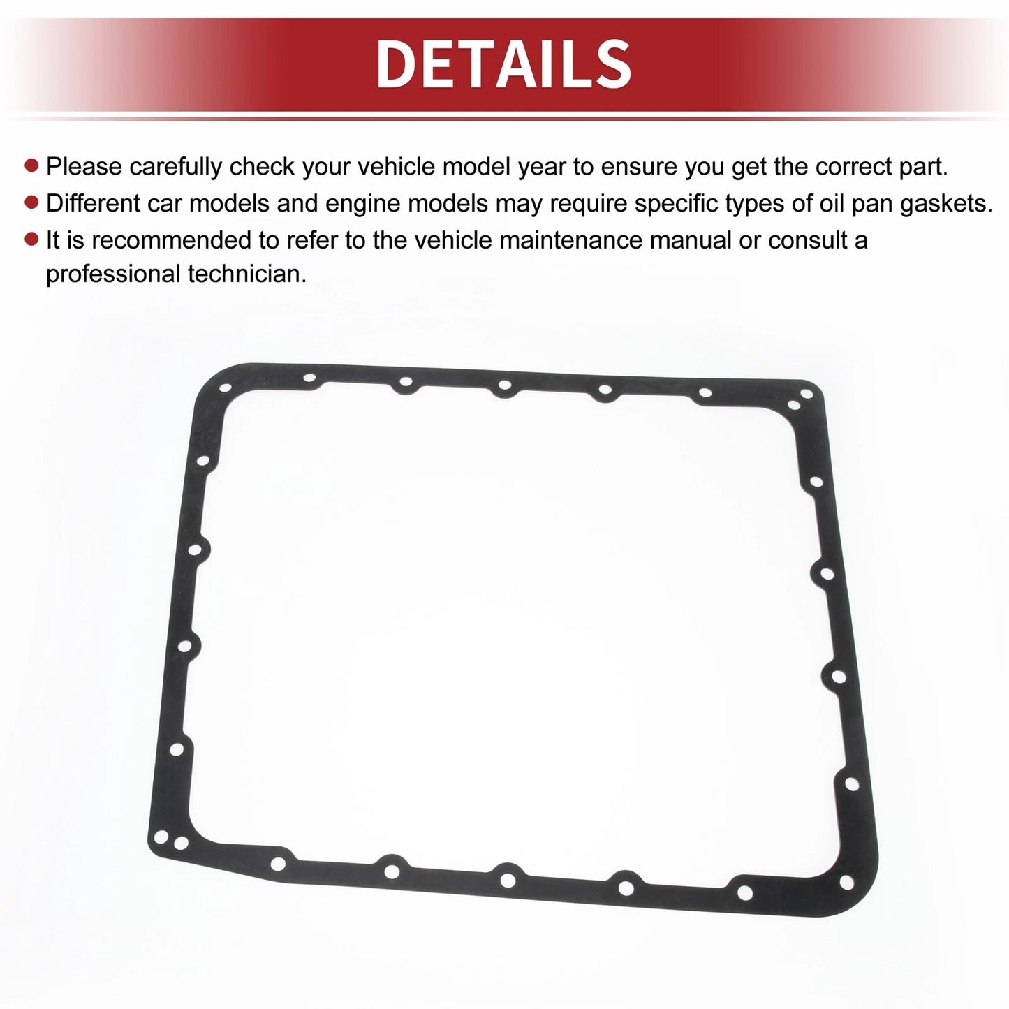 Oil Pan Gasket for Nissan Armada, Frontier (2005-2008)