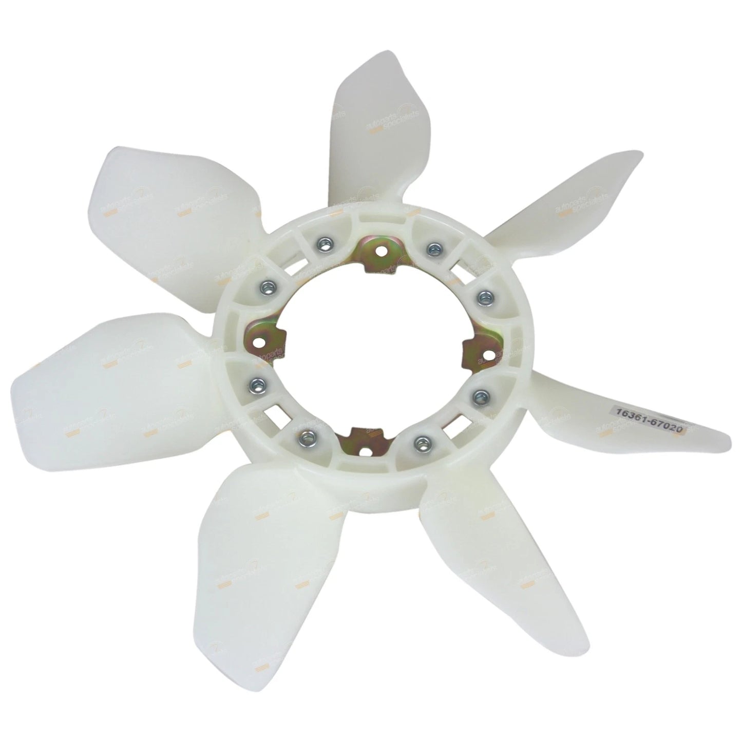 Radiator Fan Blade for Toyota Prado KZJ90/95/120 1KZ-TE 3.0L Diesel Engine
