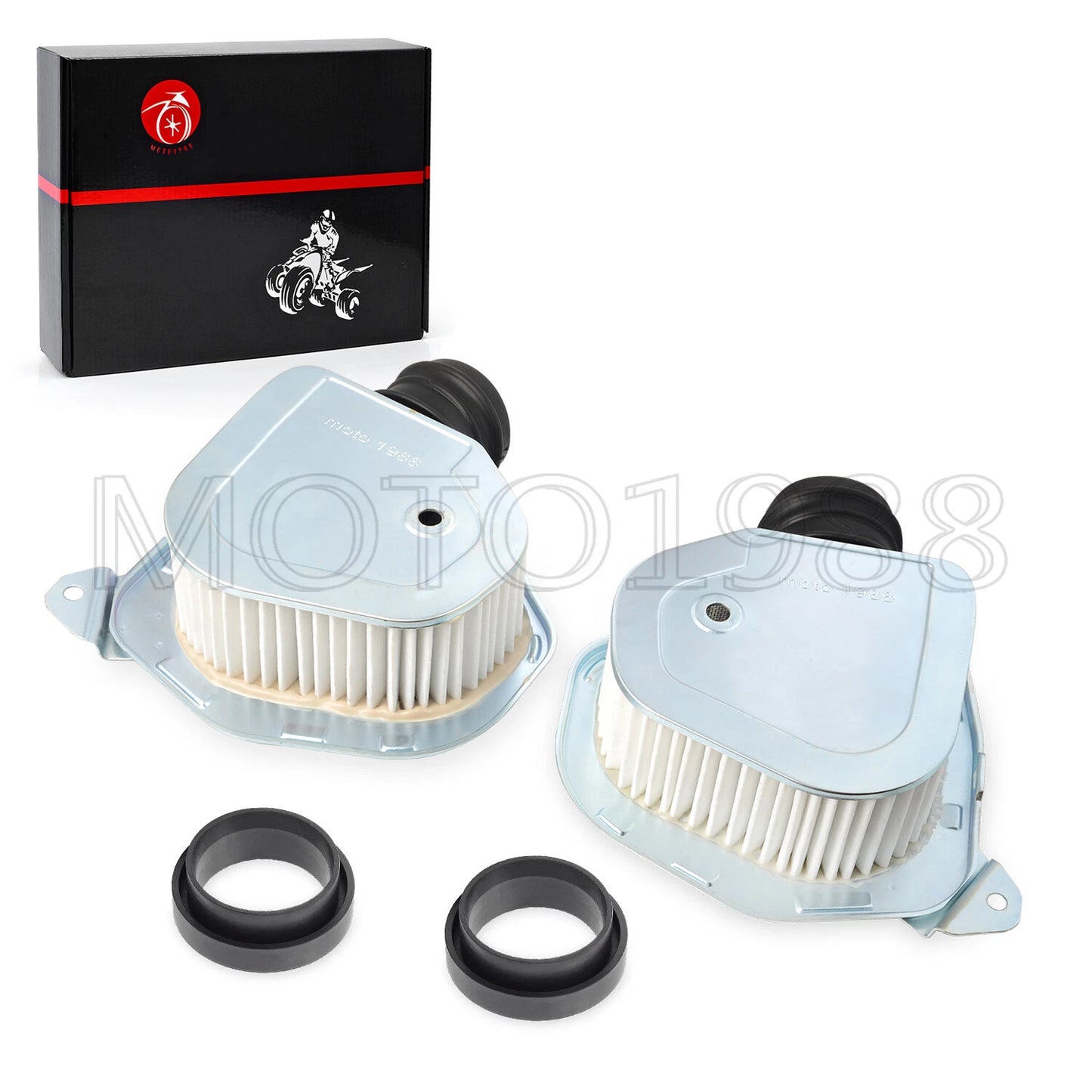 2 x Air Filter Set Right & Left for Honda CB350G Super Sport (1969–1970)
