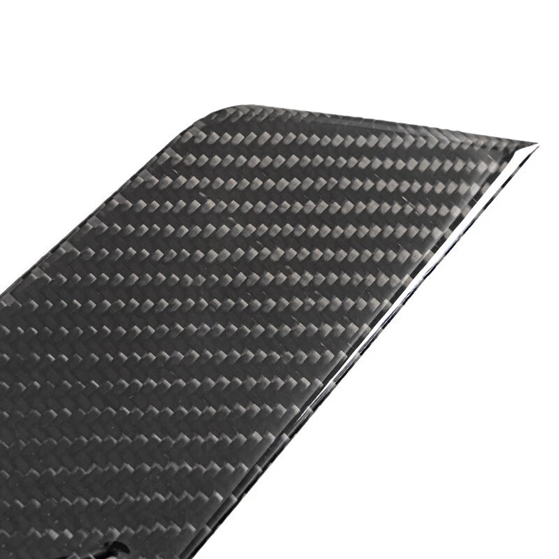Door Sill Cover Scuff Plate Trim for Chevrolet Corvette C8 (2020-2023) Carbon Fiber