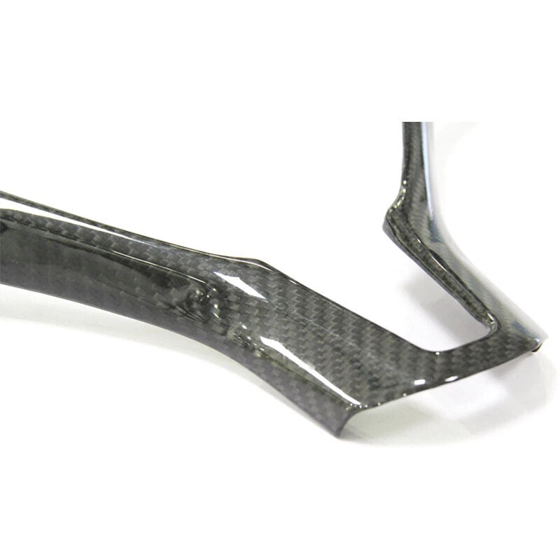 DRY Carbon Steering Wheel Cover Frame Trim For Tesla Model X 2016-22 / S 2012-17