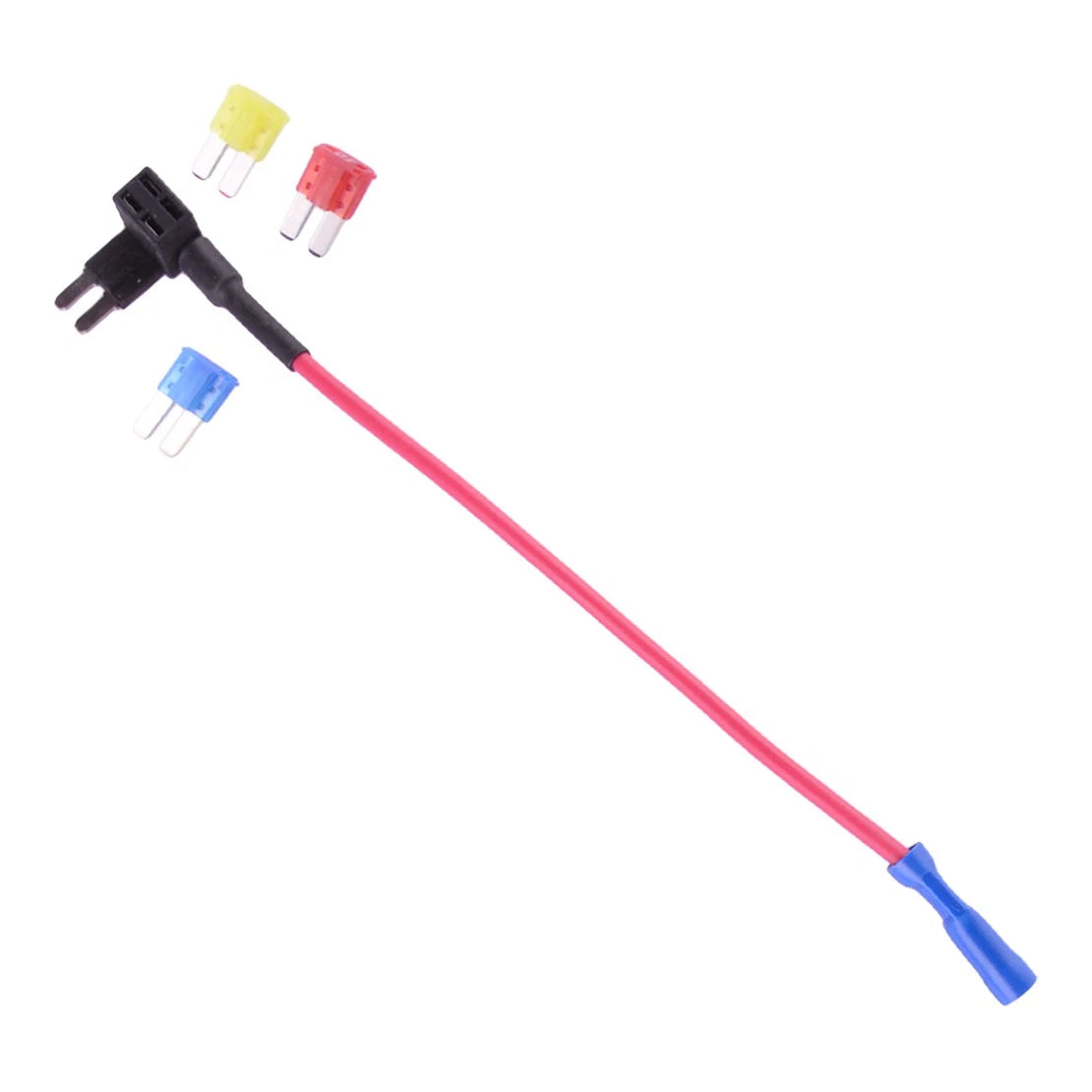 10 x Micro2 Car Add A Circuit Fuse Tap Adapter & 30 x Fuse Sheets for Vehicles