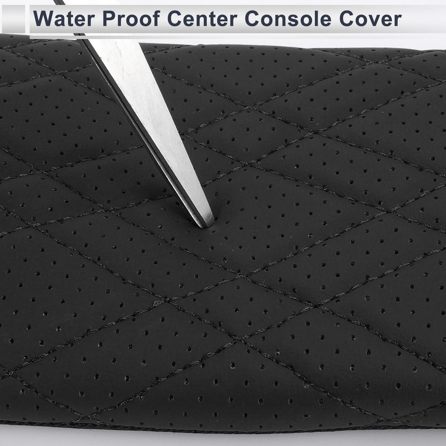Car Center Console Cover for BMW 5 Series G30 2018-2023 Black 1 x Set