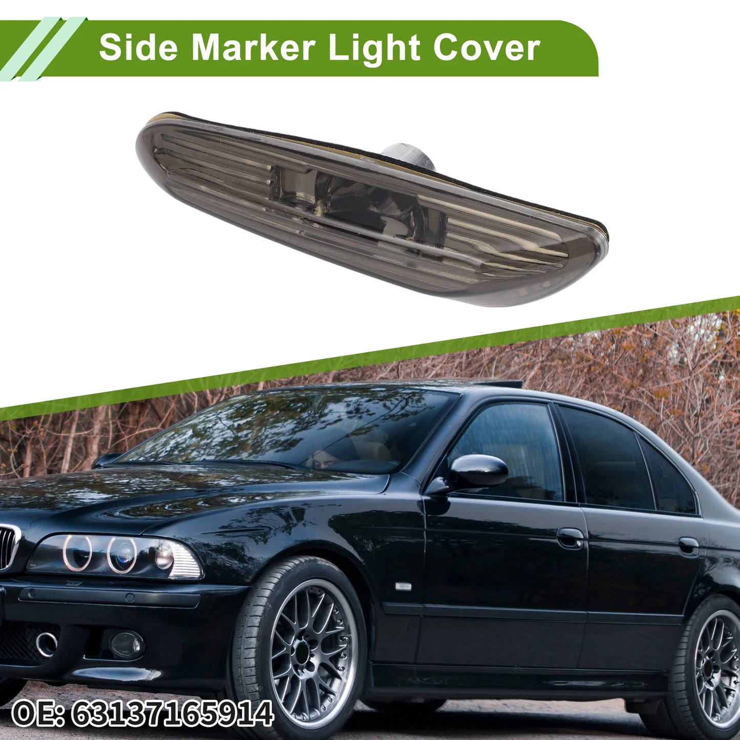 Right Side Marker Light Cover for BMW 3 Series (2002-2005)