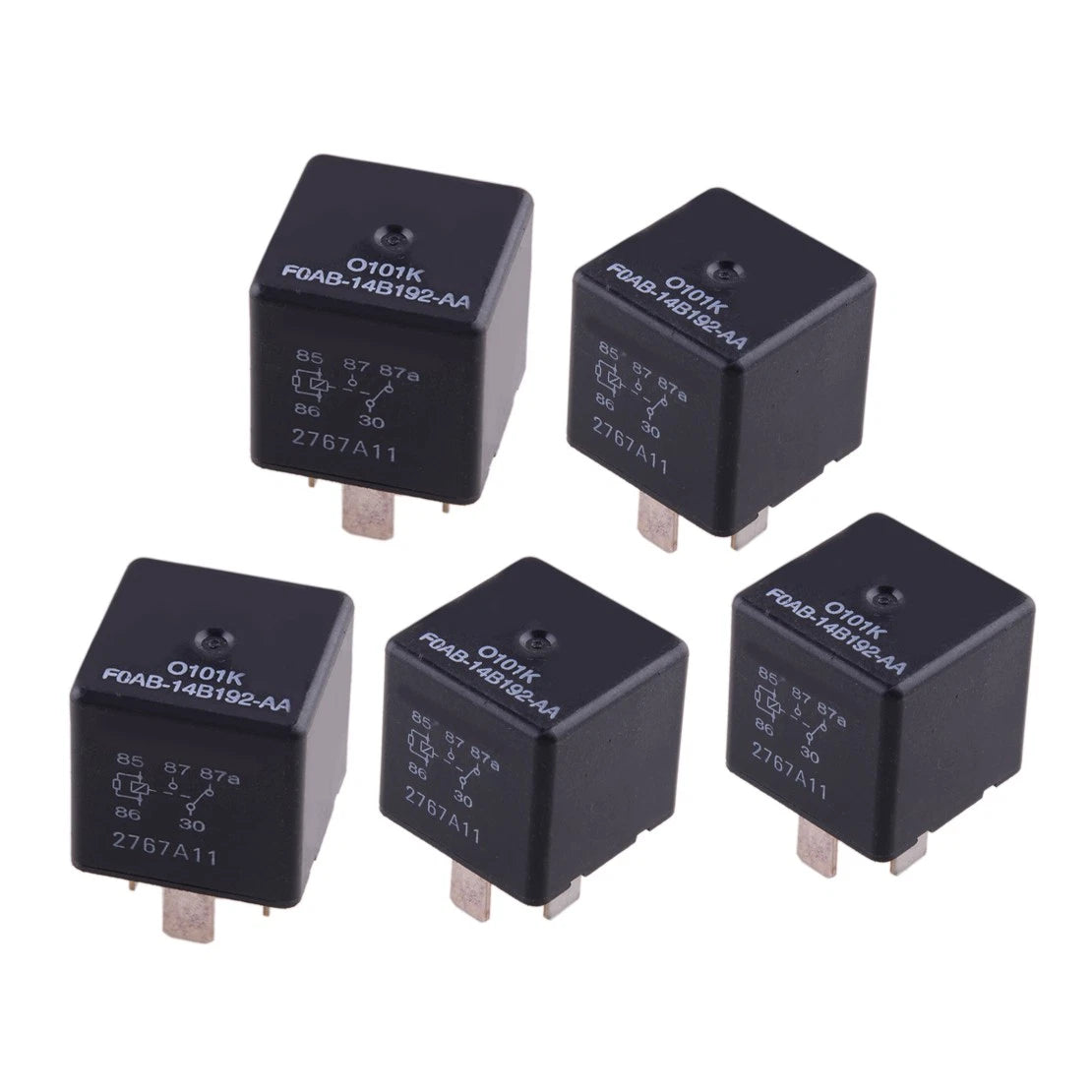 5 x 12V 40A Relay Fuel Pumps for Ford (Fits FOAB-14B192-AA)