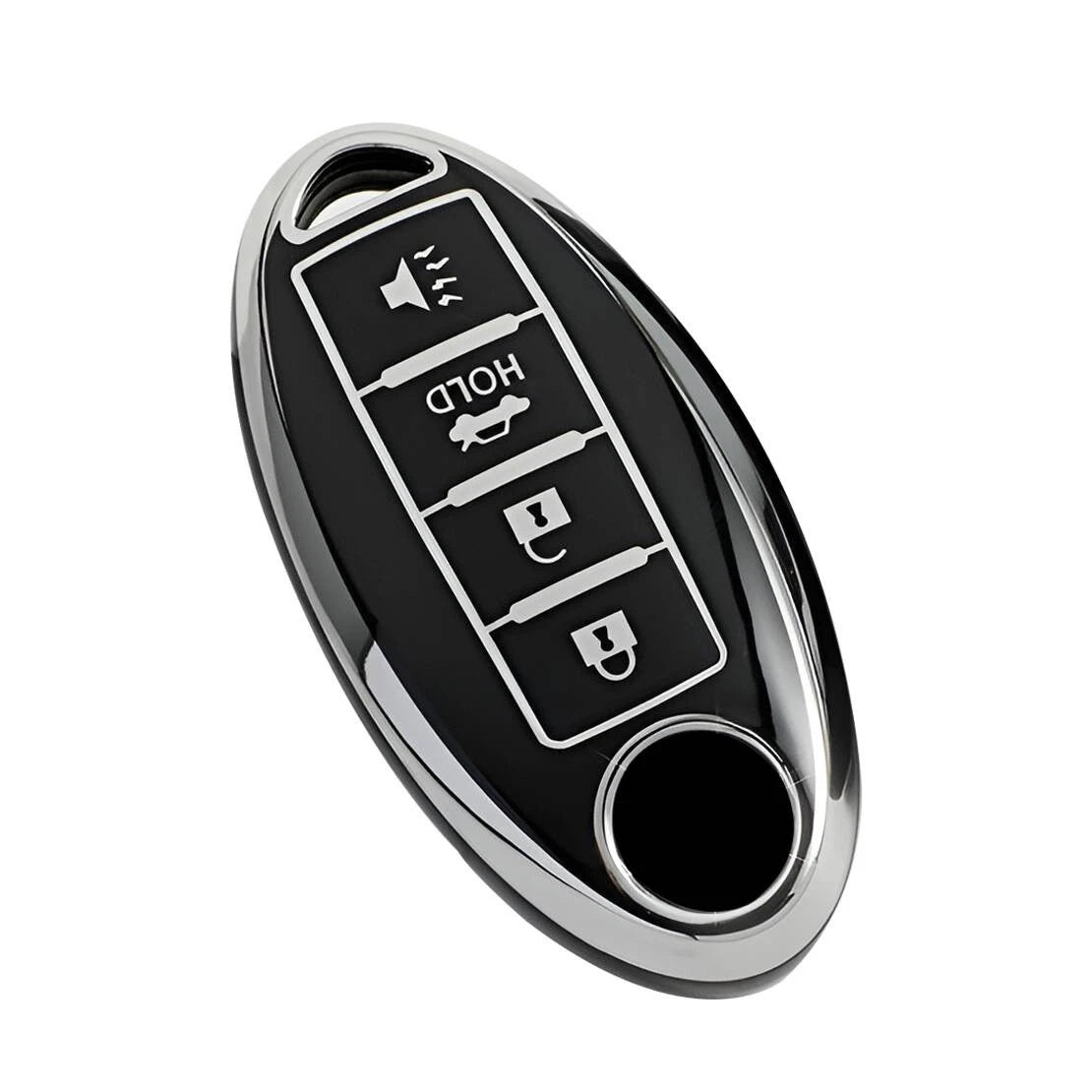 TPU 4 Button Key Cover Case for Nissan Rogue, Sentra, Juke, Leaf, Micra