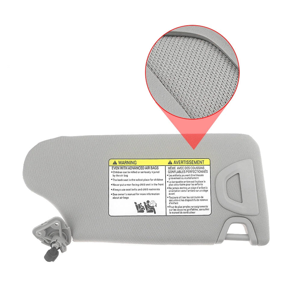 Left & Right Tan Sun Visors for Nissan Altima (2013-2016)