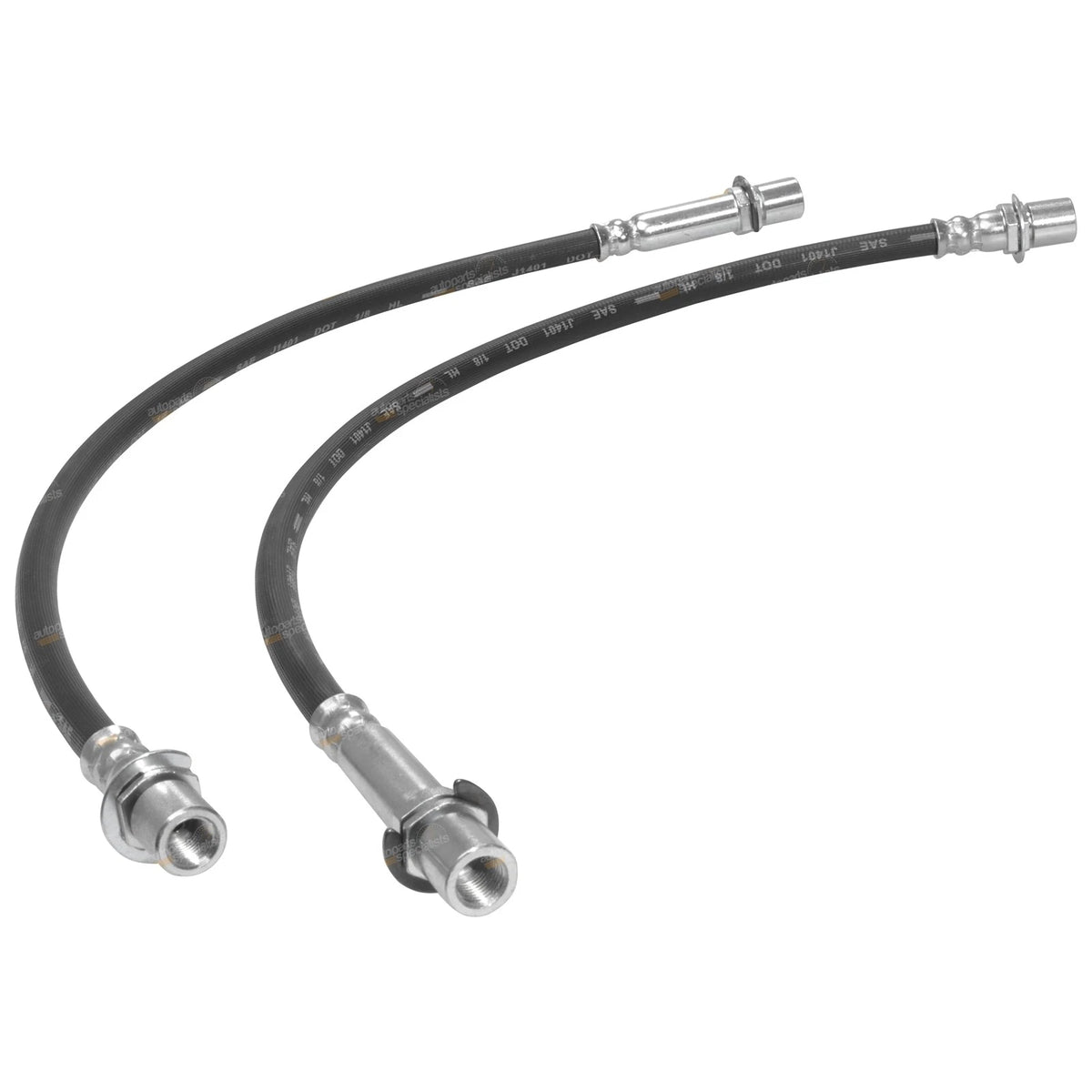 2 x Front Brake Hose Line for Hilux 4x4 LN106 RN105 LN107 LN111 RN106