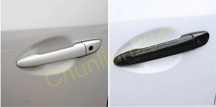 ABS Carbon Fiber Print Door Handle Cover Trim for Mazda CX-5 (2012-2018)
