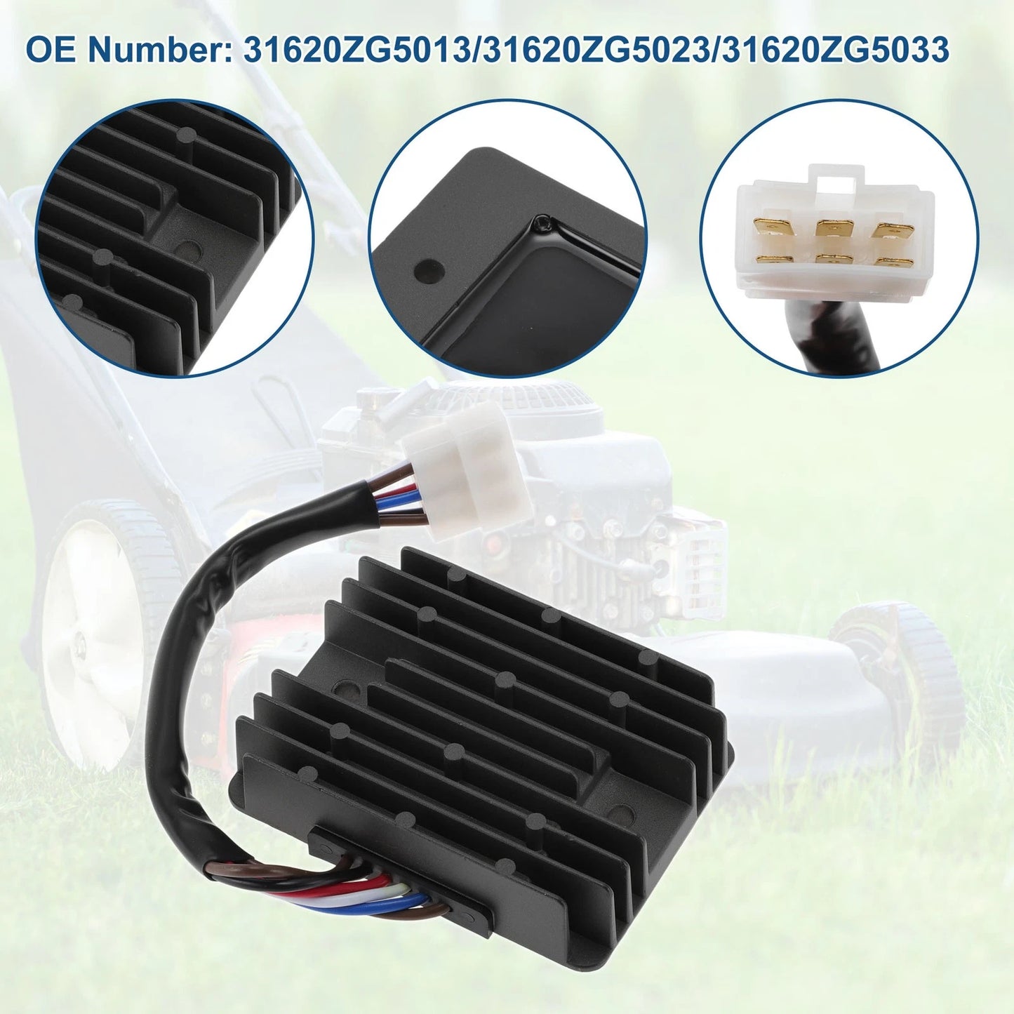 Voltage Regulator Rectifier for Honda GX270 GX240 GXV530 GX610 (2001-2023)