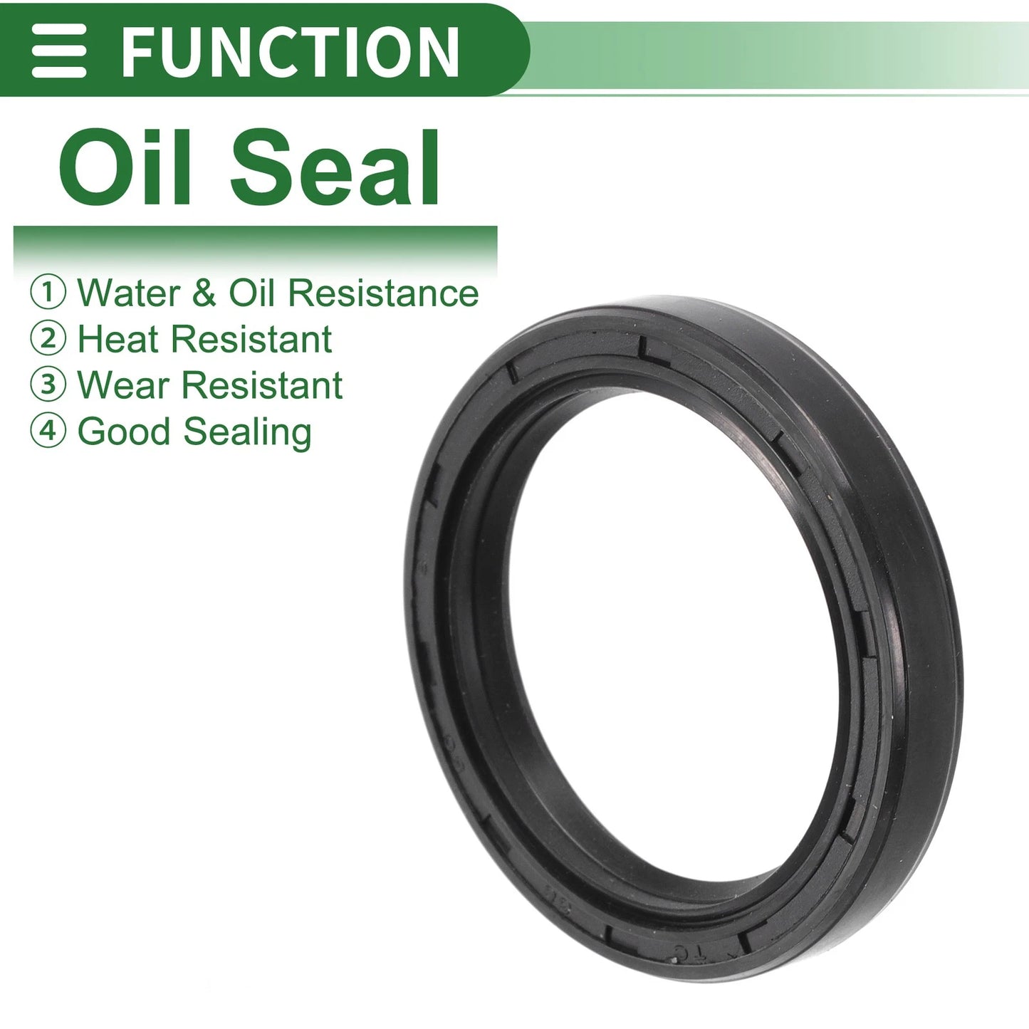 Oil Seal 38x50x8mm NBR Rubber Rotary Shaft Seal for Automotive