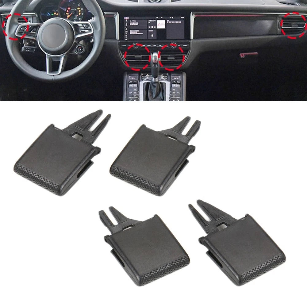 A/C Air Vent Outlet Tab Clip / 4-piece / for Macan