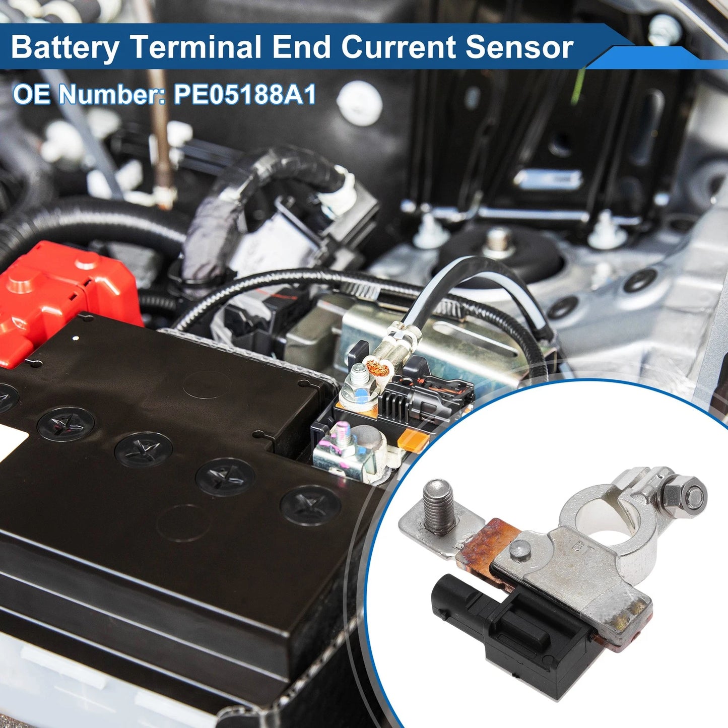 Battery Current Sensor for Mazda 3 (2005-2012) 1 x Pc
