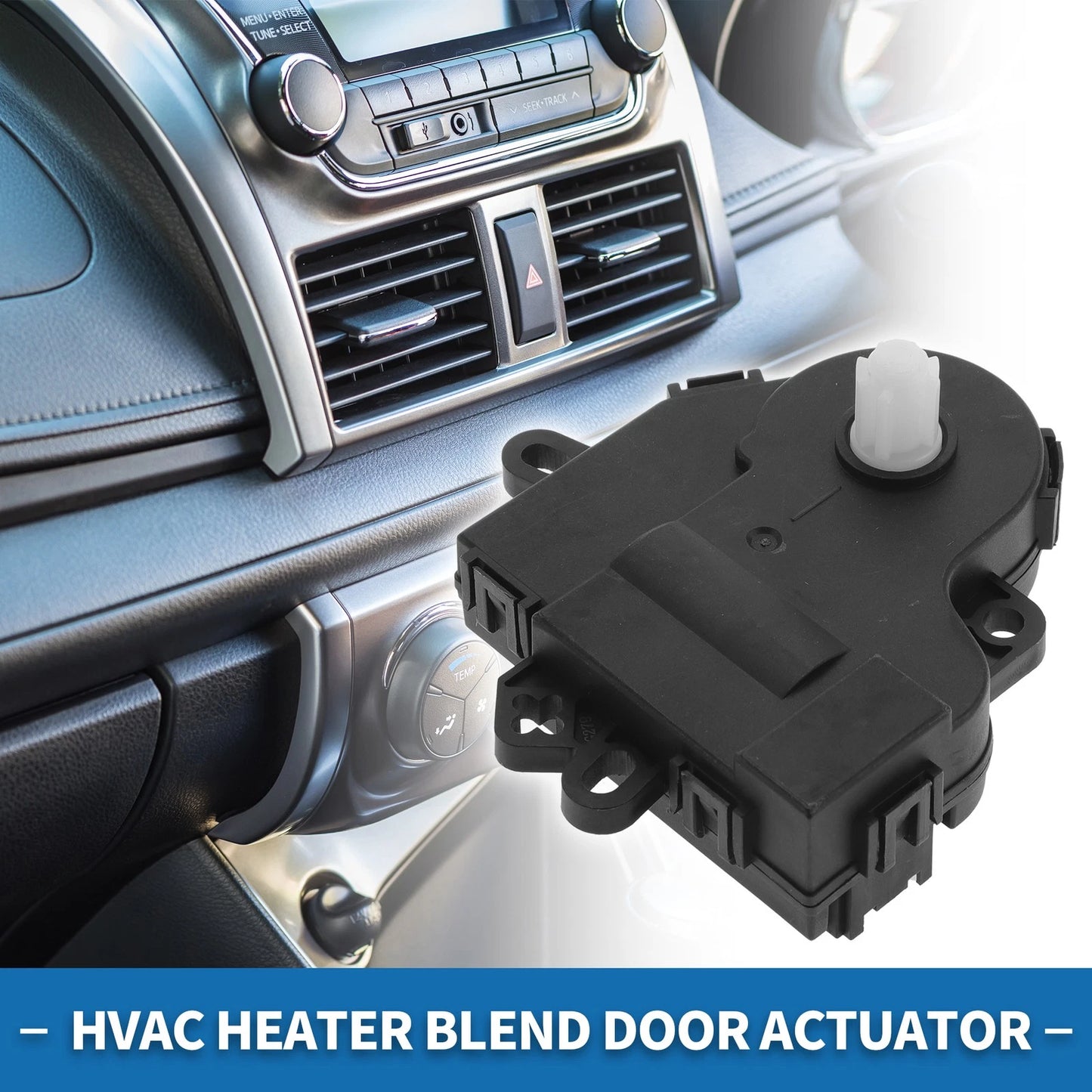 HVAC Heater Blend Door Actuator for Ford F-250 Super Duty (2008-2010)