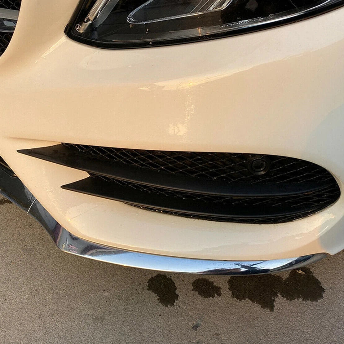 Front Bumper Vent Grille Cover for Mercedes C-Class Sport (2015-2018)