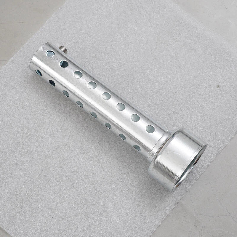 42mm Silver Universal Motorcycle Exhaust Can Silencer Muffler for Motorcycles