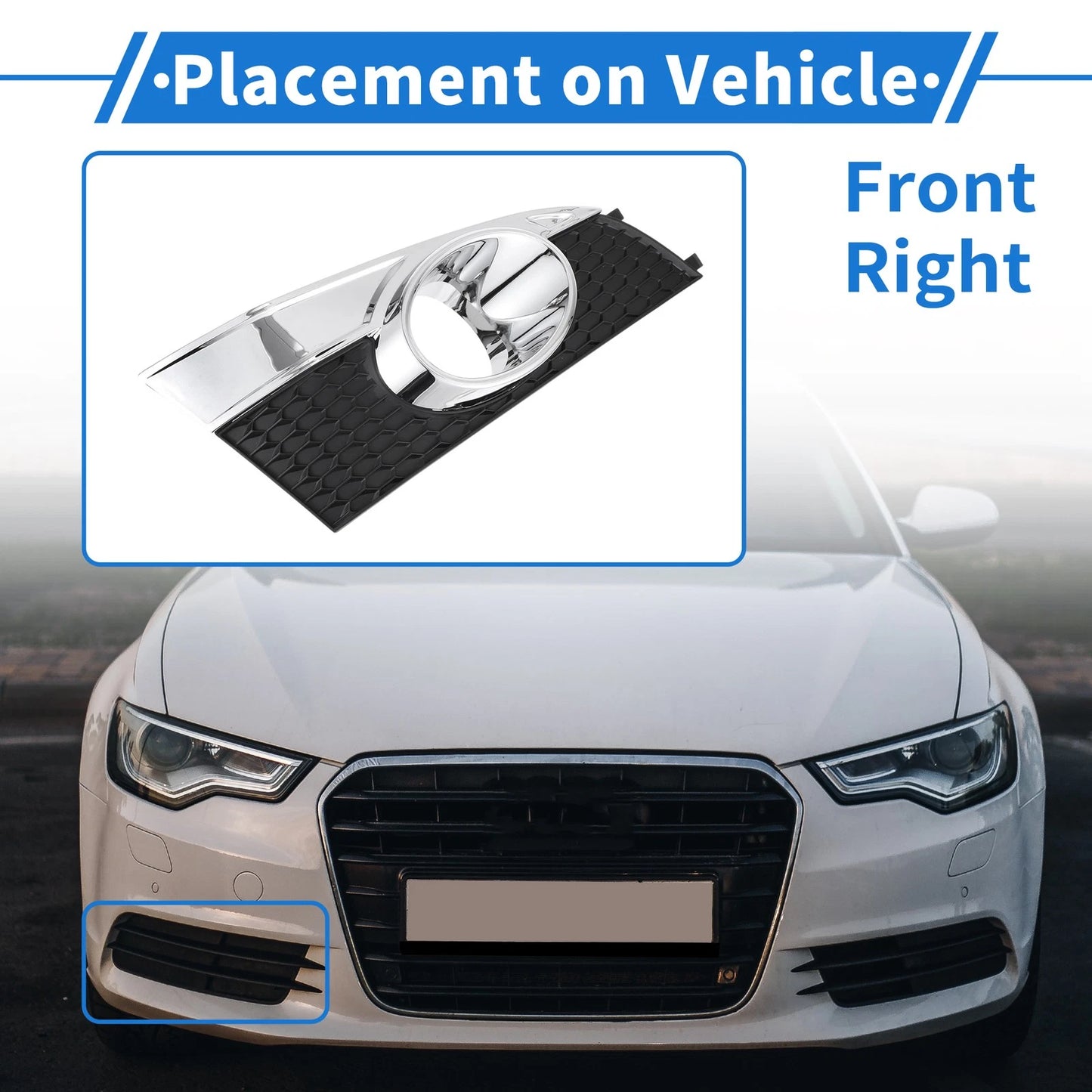 1 Pc Front Right Fog Light Grill for Chevrolet Captiva (2012 - 2014)