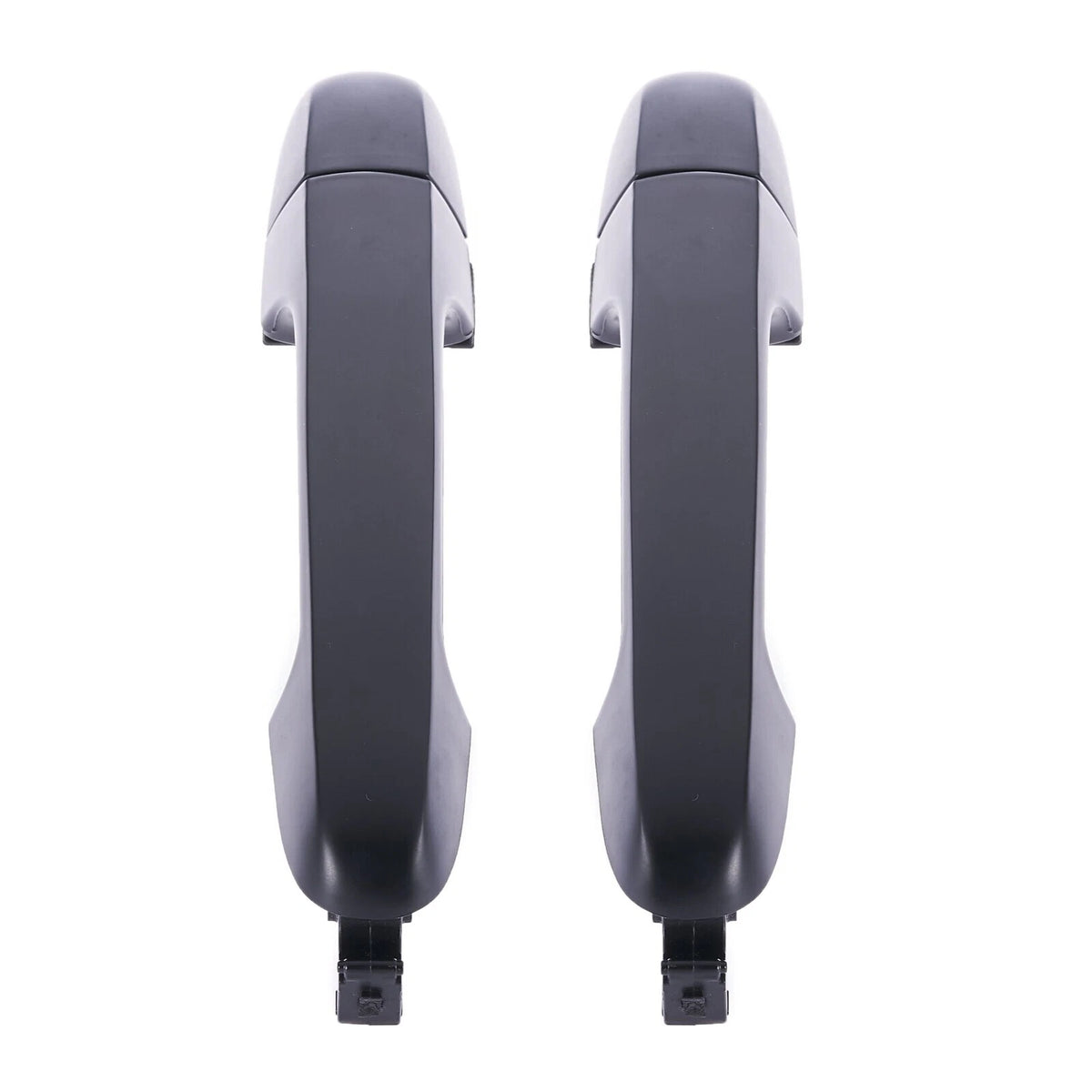 Outer Door Handle Set of 2 for Hyundai i30 FD (2007-2012) Black Rear Left & Right