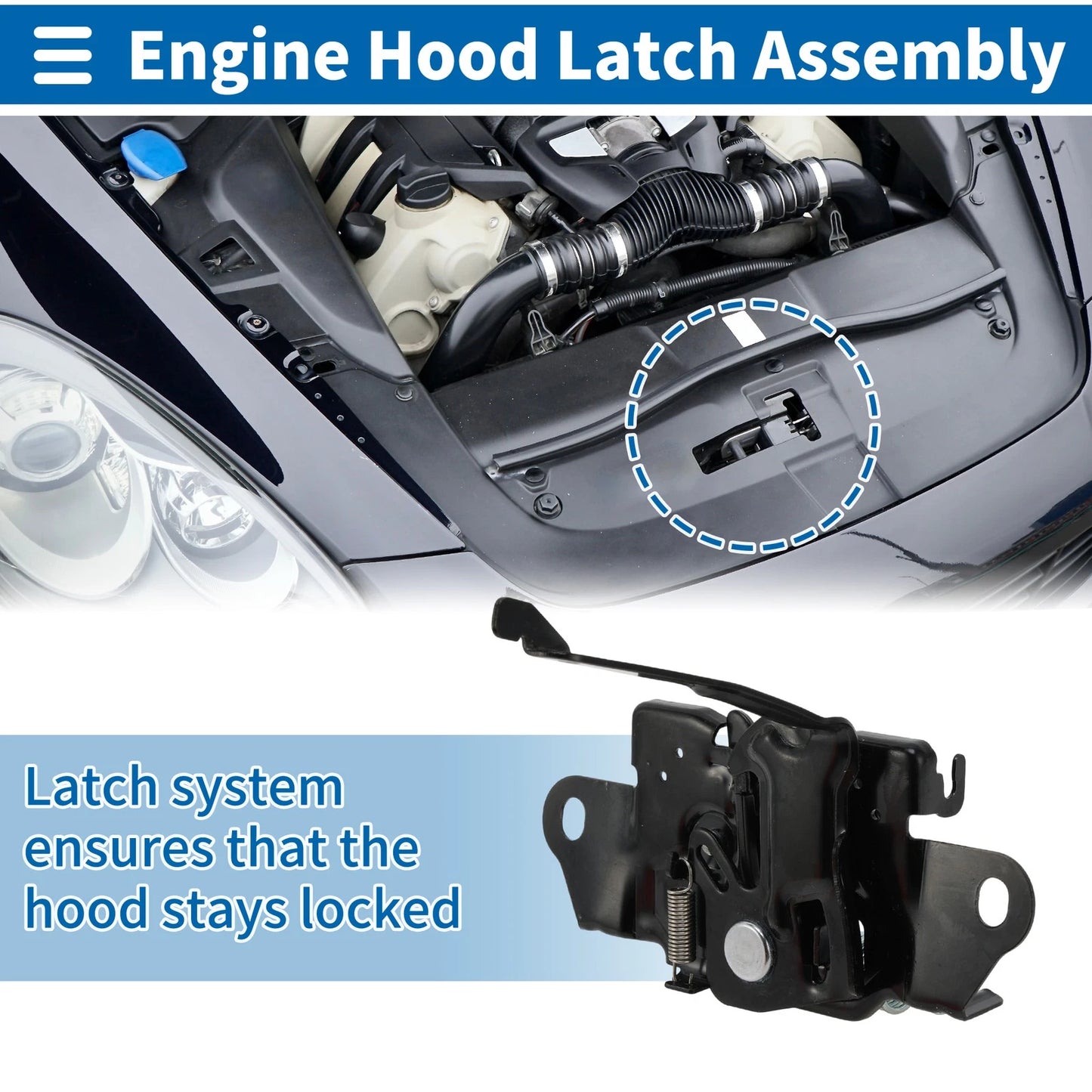 Hood Latch Assembly for Mazda CX-5 (2013-2016)